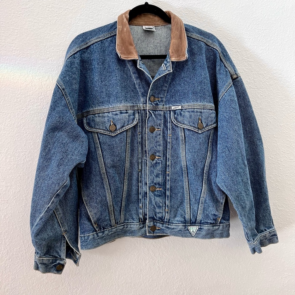Vintage, Guess jean jacket size M